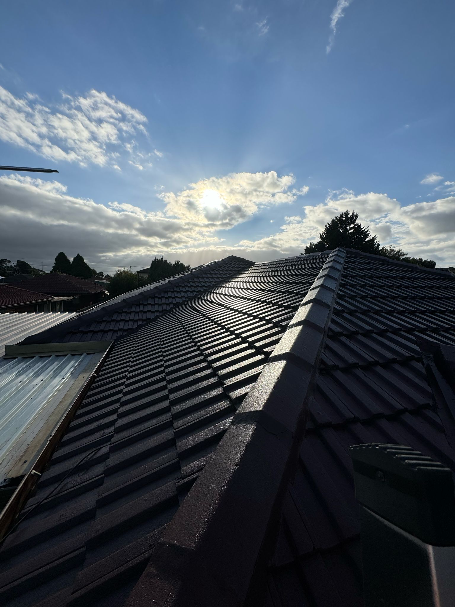 Picture of a completed job for a customer